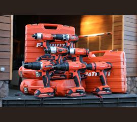 Дрели-шуруповерты аккумуляторные