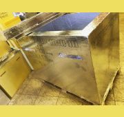 Теплоподдон Термоконтейнер Вармбокс ППУ 1200мм * 800мм * 1000мм Ф2, объем 480 литров Фольгированный